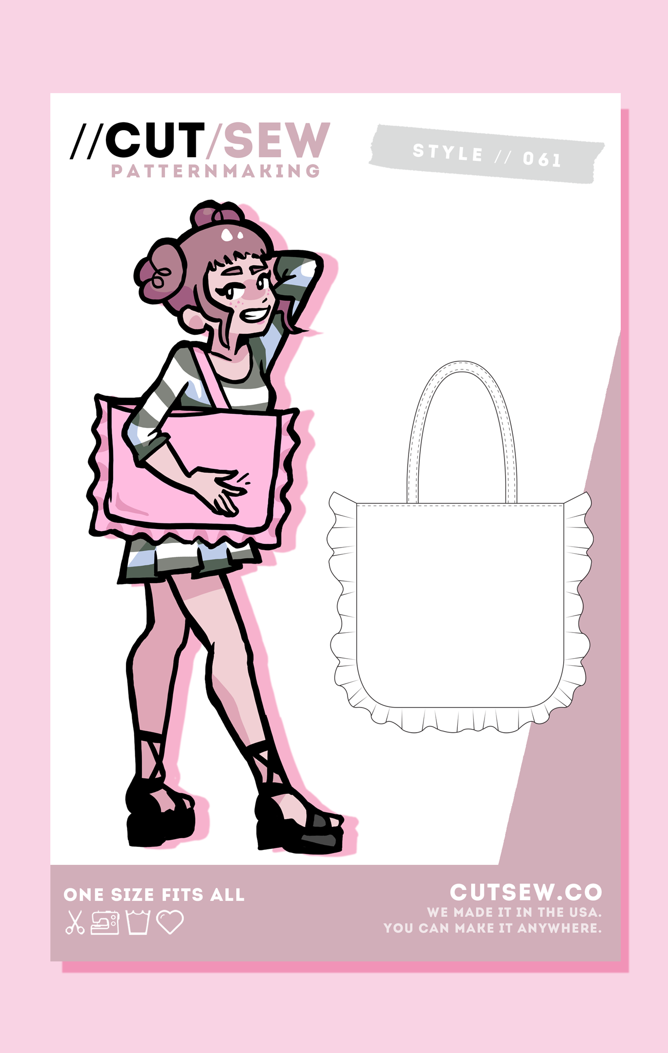 061 // PILLOW TOTE