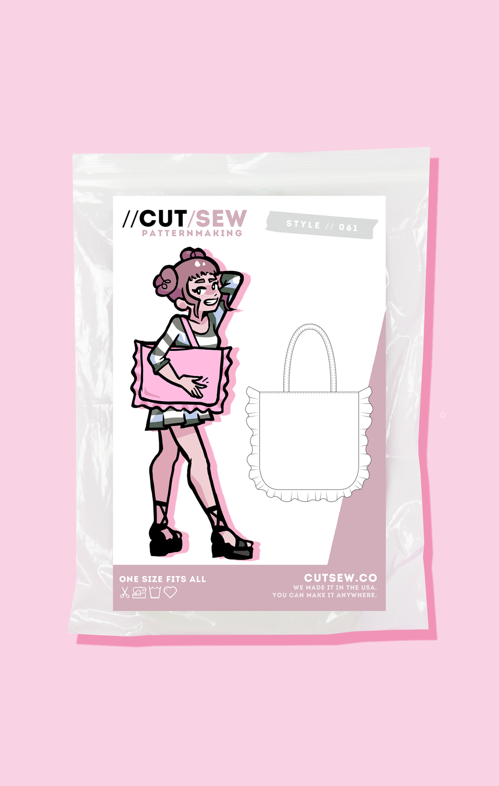 061 // PILLOW TOTE