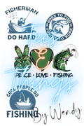 Fishing Mixed Media PNG