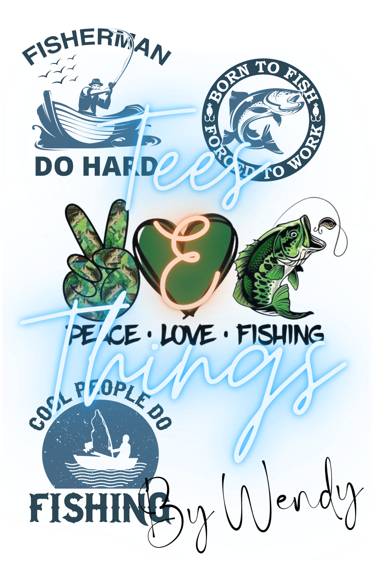 Fishing Mixed Media PNG