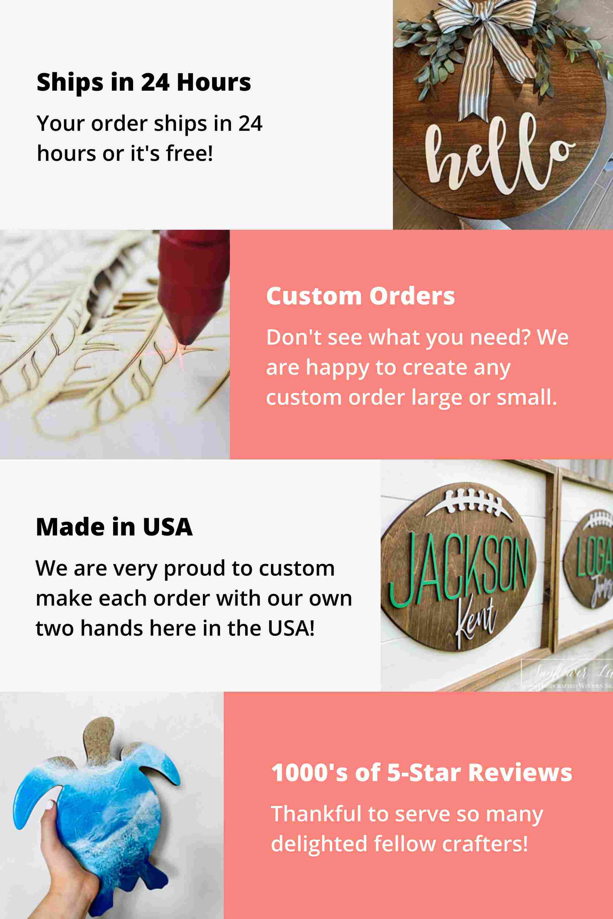Unfinished Wood Star Shape | DIY Celestial Craft Cutout | Up to 36"